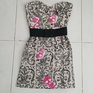 Rachel Roy Strappless Jean Dress